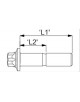 KIT TORNILLERIA AP RACING 8 TORNILLOS