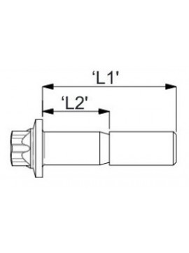 TORNILLO AP RACING 1/4" UNF LONGITUD 0.875"