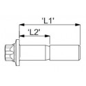 TORNILLO AP RACING 1/4" UNF LONGITUD 0.875"