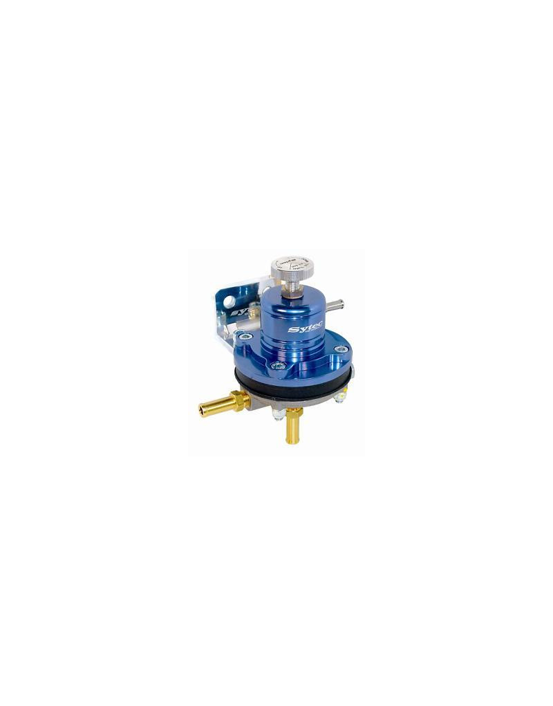 FSE Adjustable Fuel Pressure Regulator 1-5 bar Blue & Gauge Sytec SAR001