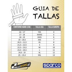 GUANTES FIA SPARCO RACING