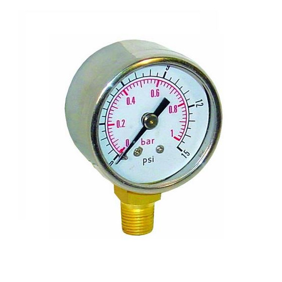Manomètre de pression d'essence 0-1 bares