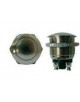 Chrome-plated steel push button starter, 20 Amps