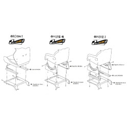 SLIDING GUIDE FOR CAR SEAT