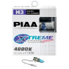 AMPOULES H3 PIAA XTREME WHITE PLUS 55W=110W