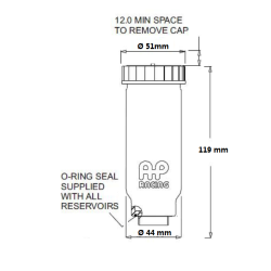 AP RACING FLUID RESERVOIR