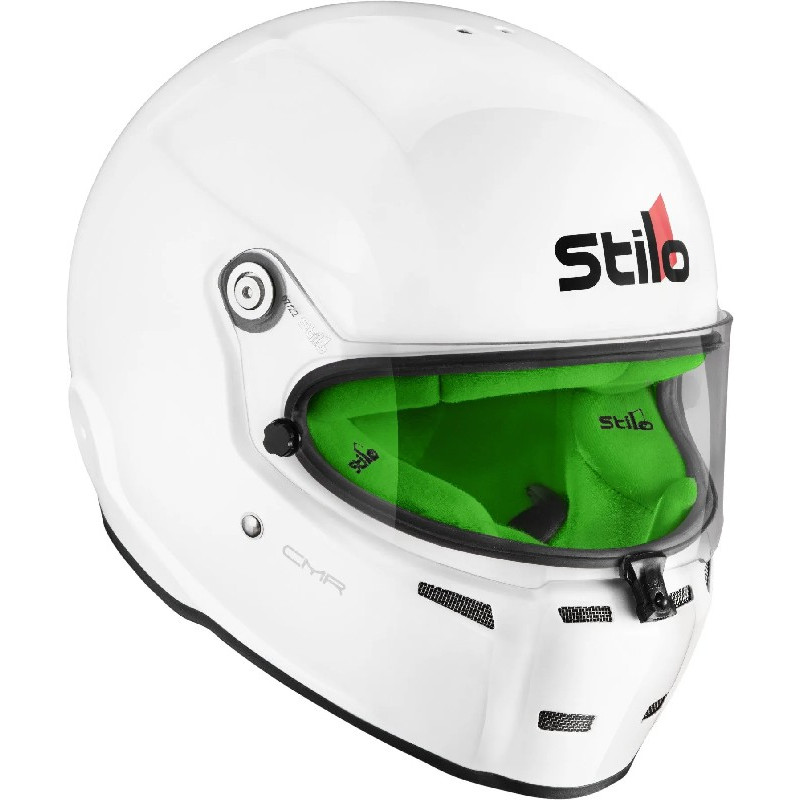 HELMET STILO ST5 CMR SIZE XS 54 COLOUR WHITE YELLOW LINER