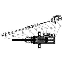 Kit de réparation pour maîtres cylindres AP RACING CP2623/CP4400/CP4623