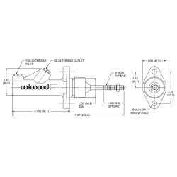 WILWOOD Master Cylinder