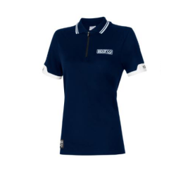 POLO SPARCO ZIP MUJER