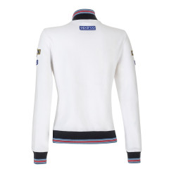 SPARCO MARTINI RACING SWEATSHIRT WITH ZIP LADY