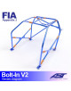 Roll Cage FIAT 124 4-doors Sedan BOLT IN V2