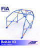 Roll Cage FIAT 124 4-doors Sedan BOLT IN V3