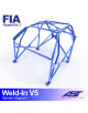 Roll Cage AUDI Coupe (B2) 2-doors Coupe Quattro WELD IN V5