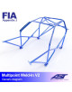 Roll Cage AUDI Coupe (B2) 2-doors Coupe Quattro MULTIPOINT WELD IN V2