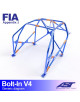 Roll Cage AUDI Coupe (B3) 2-doors Coupe Quattro BOLT IN V4