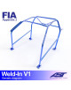 Roll Cage FIAT 124 4-doors Sedan WELD IN V1