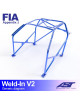 Roll Cage FIAT 124 4-doors Sedan WELD IN V2