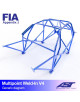 Roll Cage FIAT 124 4-doors Sedan MULTIPOINT WELD IN V4