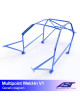 Roll Cage FIAT Panda (Type 141) 3-doors Hatchback 4x4 MULTIPOINT WELD IN V1