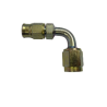 3/8x24 JIC 90 DEGREE SWEPT FEMALE SWIVEL FITTING