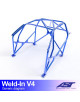 Roll Cage AUDI A1 (8X) 3-doors Hatchback FWD WELD IN V4