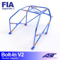 Roll Cage FORD Fiesta (Mk1) (GBFT) 3-doors Hatchback BOLT IN V2