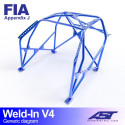 Roll Cage ALFA ROMEO 155 (Tipo 167) 4-doors Sedan FWD WELD IN V4