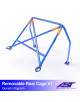 Roll Bar BMW (E10) 2002 Coupe 2-doors REMOVABLE REAR CAGE V1