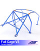 Roll Cage FORD Focus (Mk1) 3-doors Hatchback FWD FULL CAGE V3