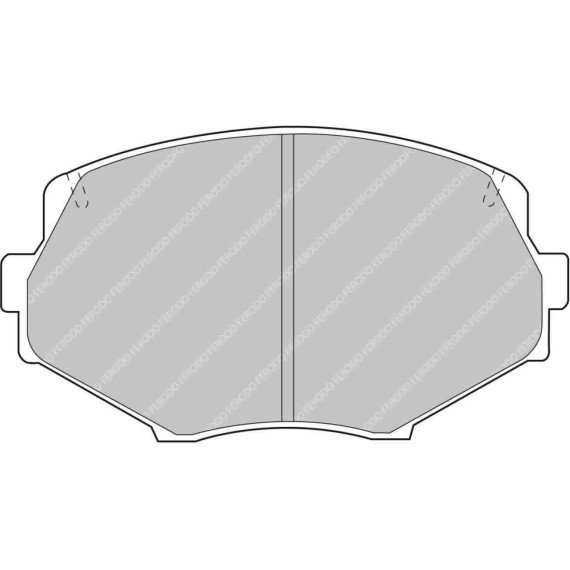 PLAQUETTE DE FREIN FERODO RACING DS2500