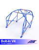 Roll Cage HONDA CRX (EF/ED/EE) 3-door Coupe BOLT IN V4