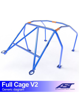 Roll Cage MAZDA RX-7 (FD) 3-doors Coupe FULL CAGE V2