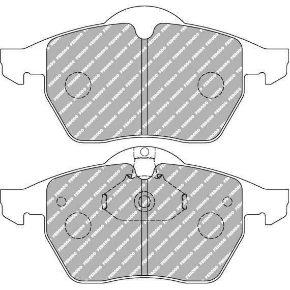 PLAQUETTE DE FREIN FERODO RACING DS2500