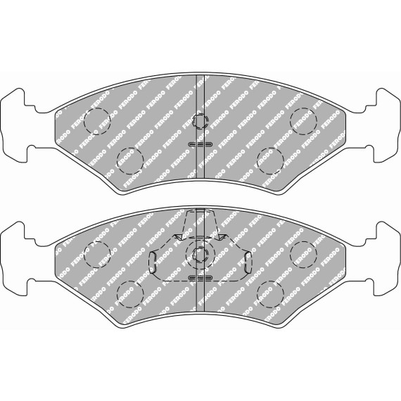 PLAQUETTE DE FREIN FERODO RACING DS2500