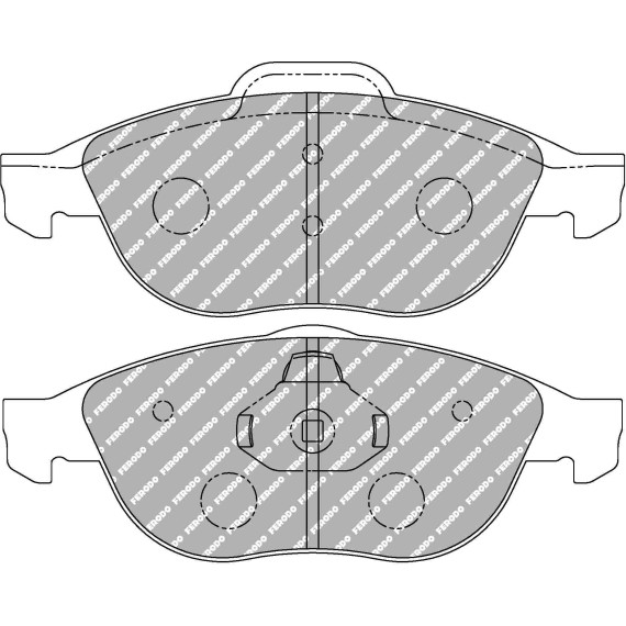 PLAQUETTE DE FREIN FERODO RACING DS2500