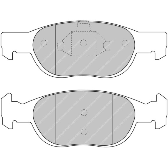 FERODO RACING DS2500 BRAKE PADS