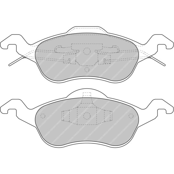 PLAQUETTE DE FREIN FERODO RACING DS2500