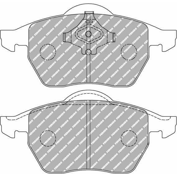 PLAQUETTE DE FREIN FERODO RACING DS2500