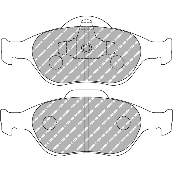 PLAQUETTE DE FREIN FERODO RACING DS2500