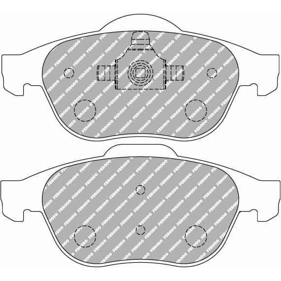 PLAQUETTE DE FREIN FERODO RACING DS2500