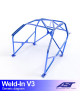 Roll Cage TOYOTA MR-2 (W30) 2-doors Roadster WELD IN V3