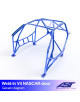 Roll Cage MAZDA RX-8 (SE3P) 4-doors Coupe WELD IN V4 NASCAR-door for drift