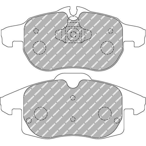 PLAQUETTE DE FREIN FERODO RACING DS2500