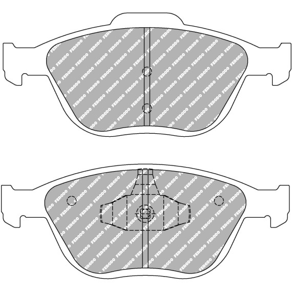 PLAQUETTE DE FREIN FERODO RACING DS2500