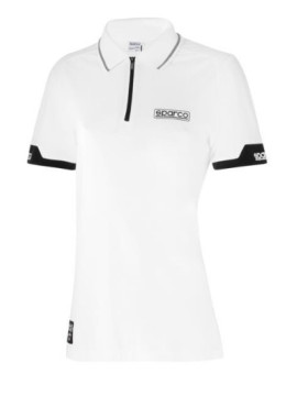SPARCO ZIP POLO SHIRT LADY