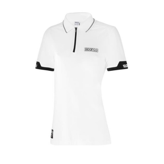 SPARCO ZIP POLO SHIRT LADY