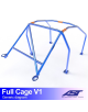 Roll Cage CITROËN AX (Phase 1/2 ) 3-doors Hatchback FULL CAGE V1