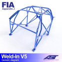 Roll Cage VW Golf (Mk3) 5-doors Hatchback WELD IN V5