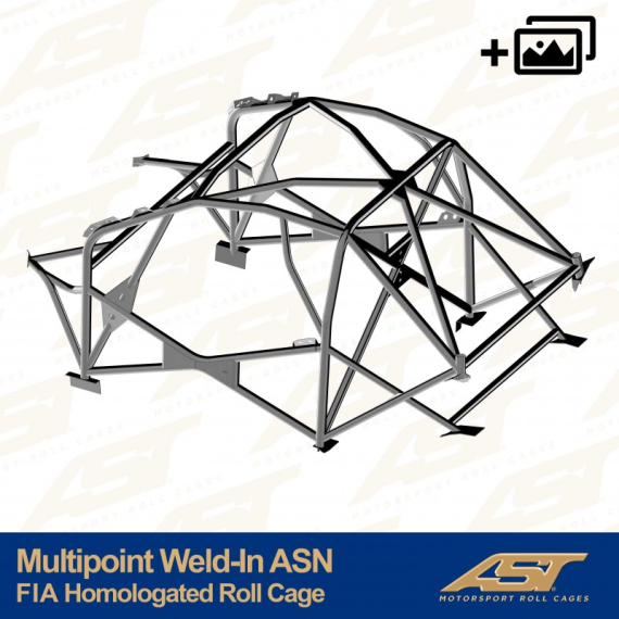 Arco de Seguridad HomologadoFIA TOYOTA GR Yaris (GXPA16) 2-door Hatchback MULTIPUNTO SOLDAR ASN